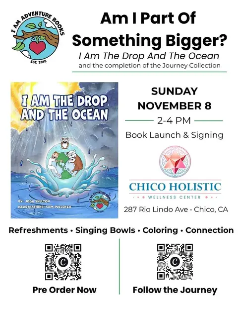 'I Am-Adventure Books', Children's book release at Chico Holistic Wellness Center
