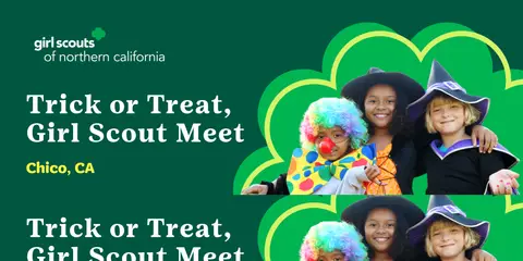 Trick or Treat, Girl Scout Meet!