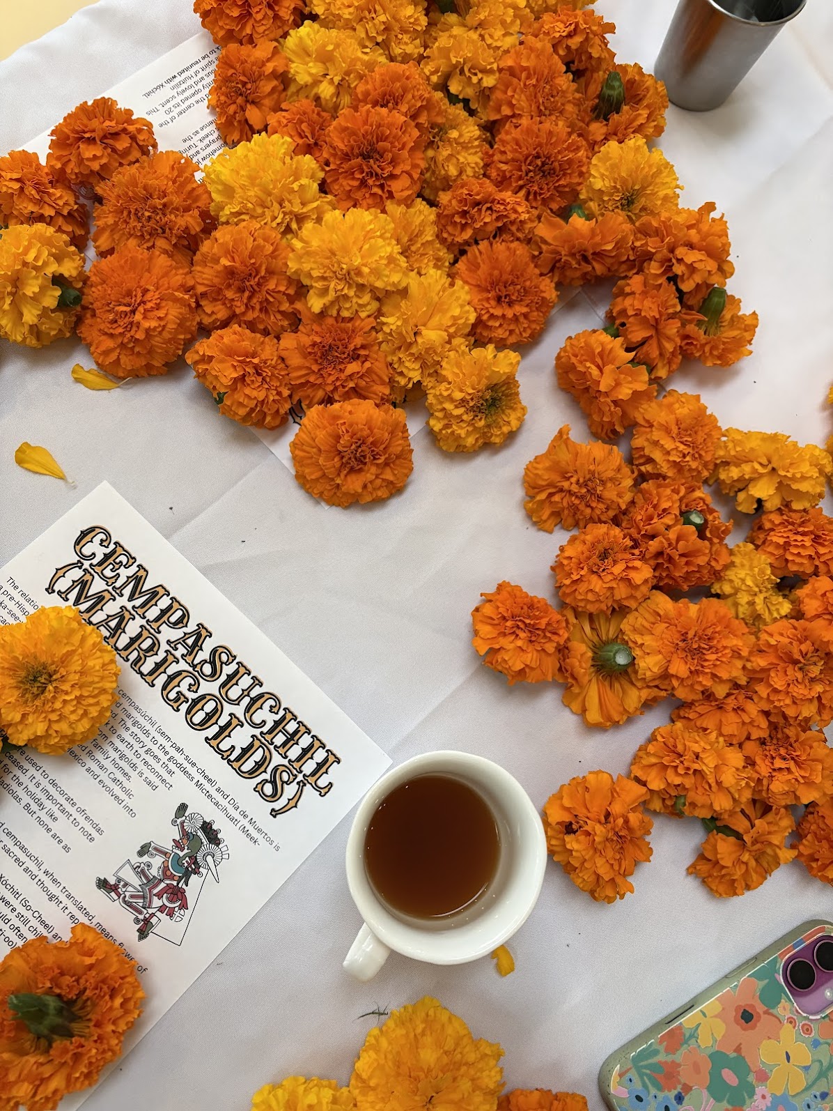Día de Muertos Marigold Garland Workshop