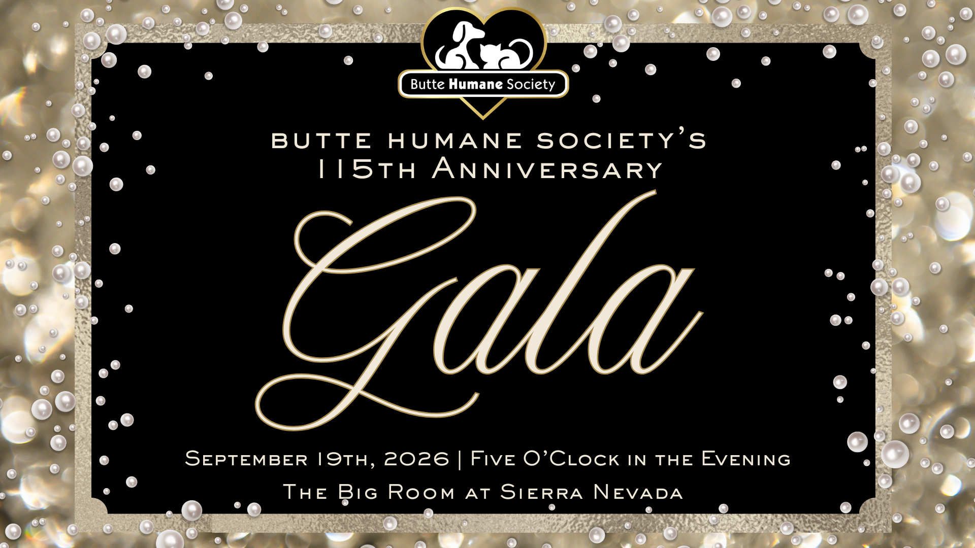 Butte Humane Society's 115th Anniversary Gala: Pearls of Compassion