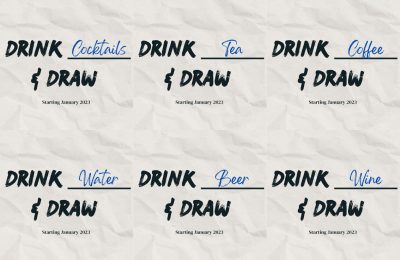 Drink & Draw Chico: Artist Meetup at Argus Bar & Patio