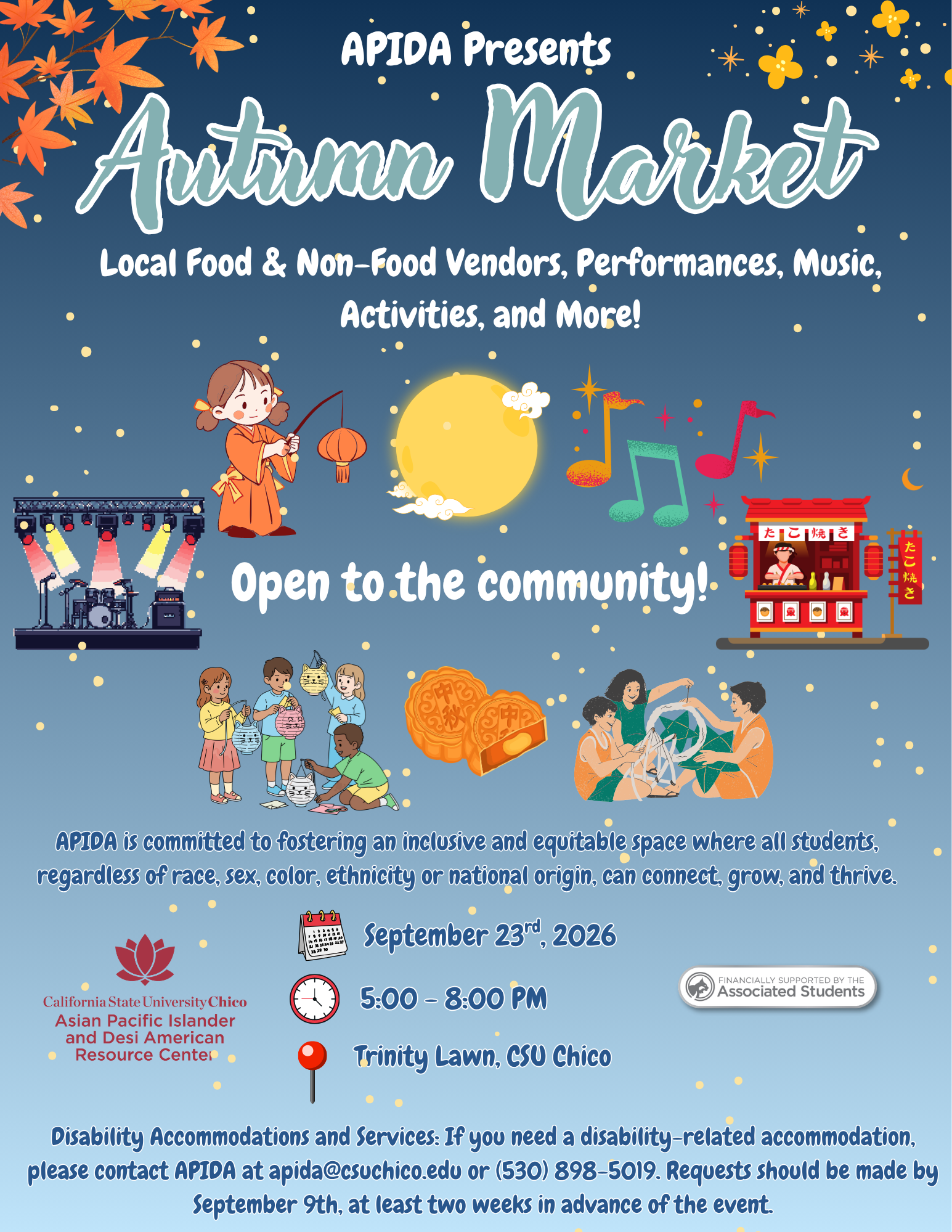 Autumn Market at Chico State