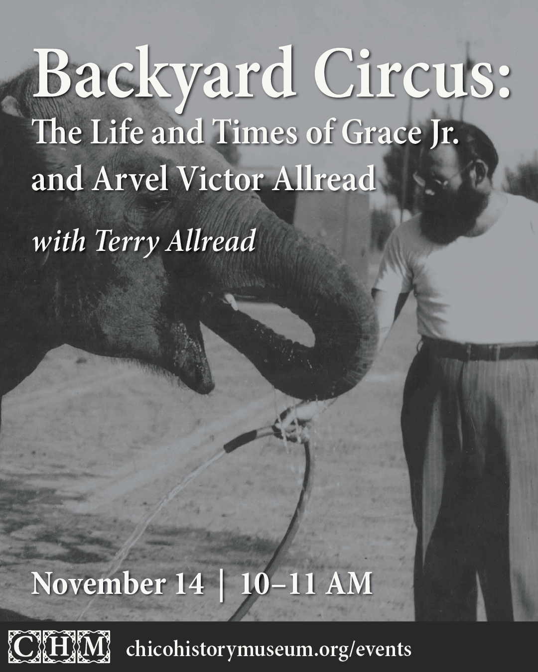 Fall Lecture Series: Backyard Circus: The Life and Times of Grace Jr. and Arvel Victor Allread