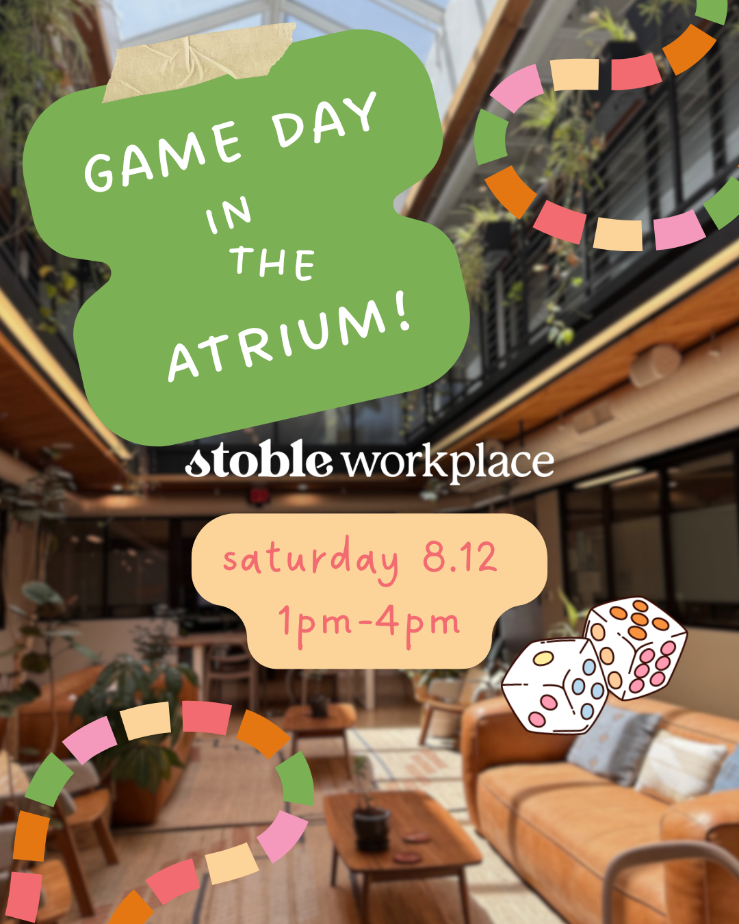Game Day in the Atrium