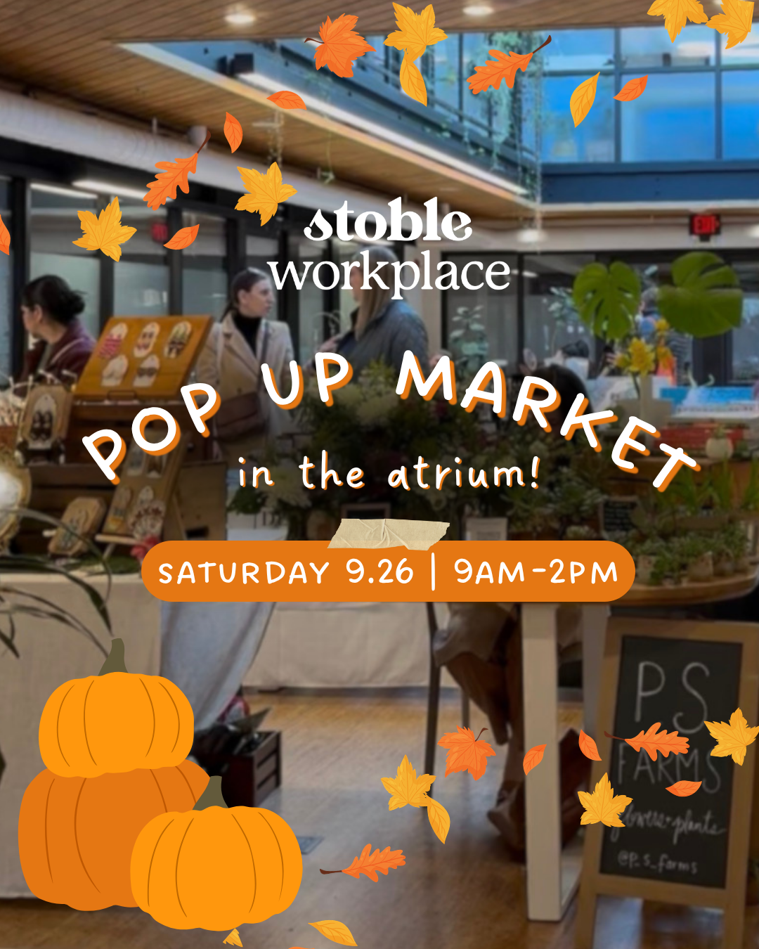 Pop Up Market at Stoble
