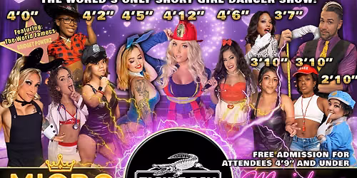 Chico, CA - Micro Maidens: The Show @Tackle Box "Life's Too Short to Miss This!"