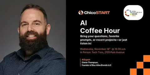 Global Entrepreneurship Week Chico: AI Coffee Hour
