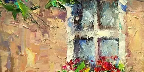 Sunday Painting - Acrylic window scene - Dec. 13 at 1pm - 1459 Humboldt Rd, Chico.