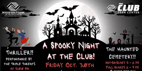 A Spooky night at the Club!