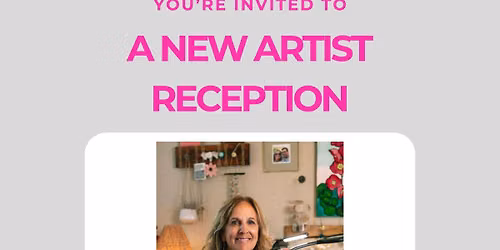 New Artist Reception for Beachlove by Monique Claverie