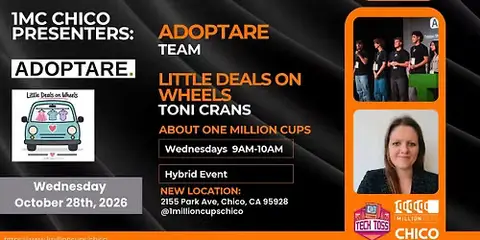 Two Presenters - 1MC Chico October 28th!