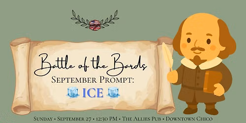 📜 Battle of the Bards | September Prompt: Ice