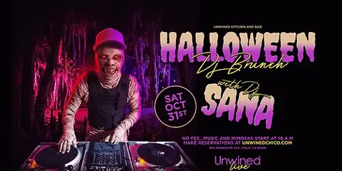 Halloween DJ Brunch