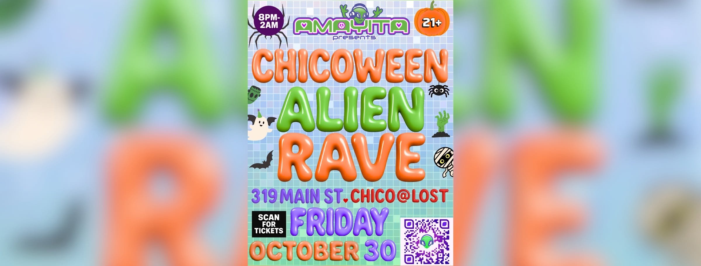 Chicoween Alien Rave