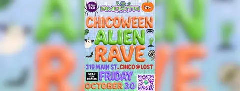 Chicoween Alien Rave